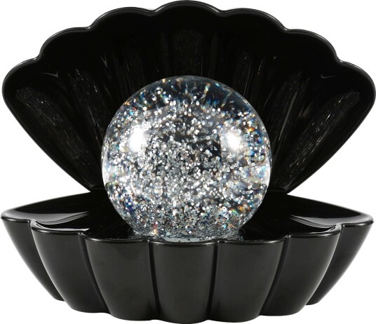iTotal Bordlampe Muslingskall Sort