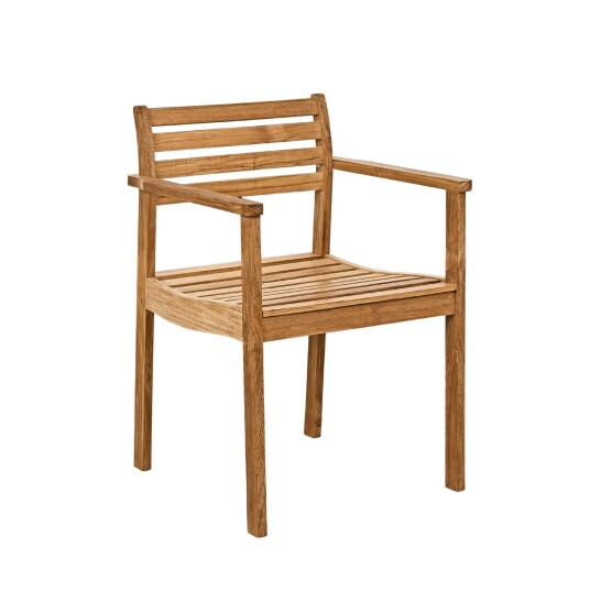 Cinas Mood Nova karmstol Teak Natur
