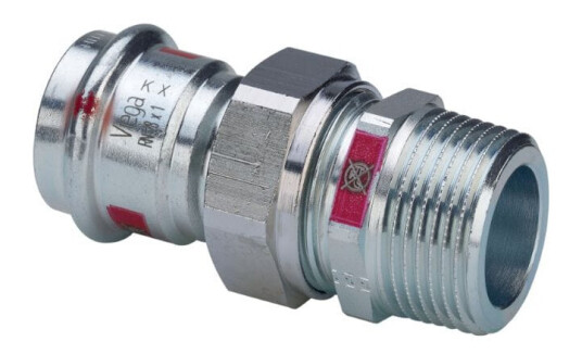 Viega Prestabo Galvanisert Tippunion 35mm x 1¼" Pressfitting til Hydraulikk