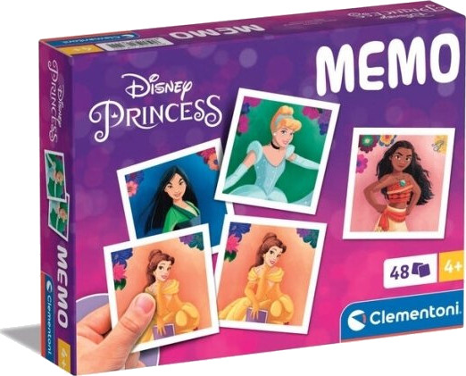 Clementoni Memo Princess 2024 Kortspel Minne 4 År
