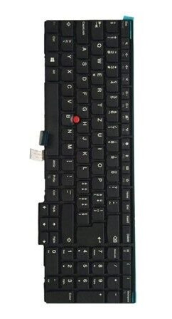 Lenovo Lite-On - Brbart tastatur - til utskifting - Sveitsisk - Svart