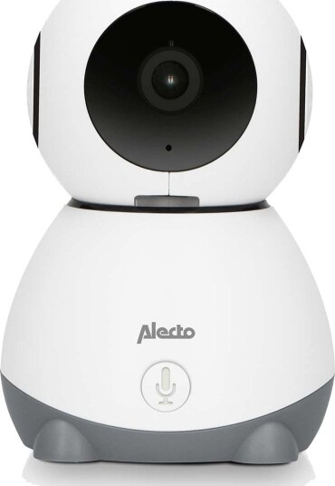 Alecto Babymonitor Med Kamera Og WiFi 10 m Hvit/Grå