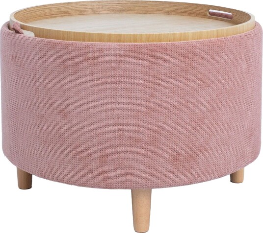 Ottoman/Table HOME4YOU Rosa