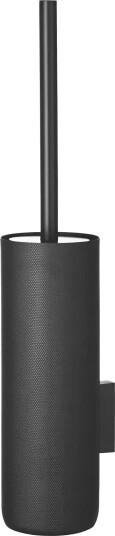 Blomus Wall Mounted Toilet Brush   49 Cm Ø 8,5 Cm   Modo Rof   Black   Black   Ø 8.5CM