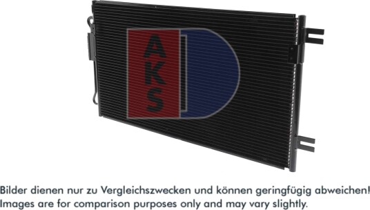 Kondensator, klimaanlegg AKS DASIS 522006N