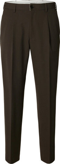 Selected Slm190 Reg Tapered Finn Flex Pants Noos Brown XXL