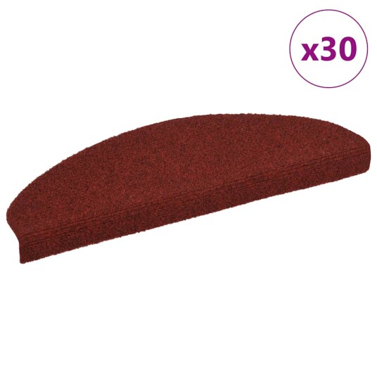 Selvklebende trappematter 30 stk rød 65x21x4 cm 8721288457783 Selvklebende trappematter 30 stk rød 65x21x4 cm 8721288457783
