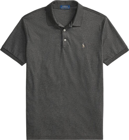 Polo Ralph Lauren Custom Slim Fit Soft Cotton Polo Shirt WINDSOR HEATHER XL