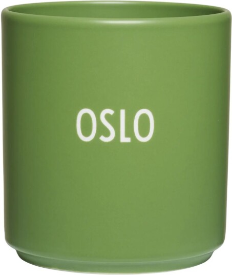 Design Letters favorittkopp International 25 cl Oslo-green