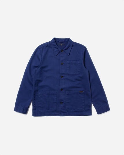 Barney Worker Jacket - Mid Blue