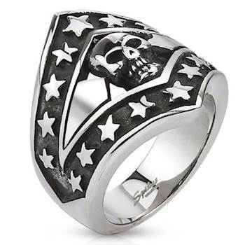 Skulls and Stars "menn ring" Skulls and Stars "menn ring"