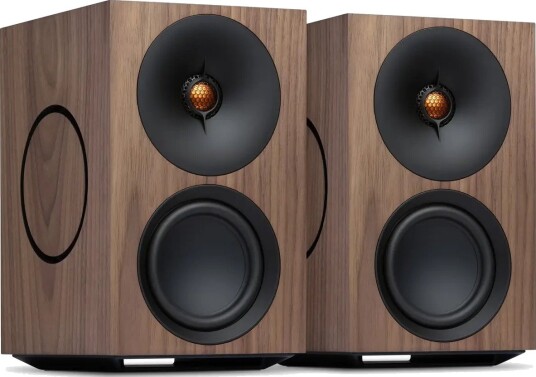 Cambridge Audio L/R M - Valnøtt Aktive høyttalere, Streaming, HDMI, RIAA