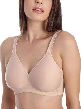 sassa BH Soft Spacer Bra Full Cup Beige E 90 Dame