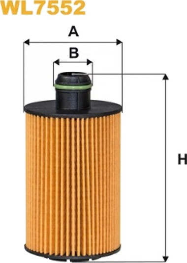 Oljefilter WIX FILTERS WL7552