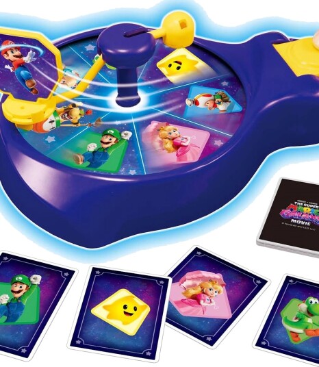Epoch Games The Super Mario Bros. Movie 2 Challenge Roulette Blue One Size Epoch Games The Super Mario Bros. Movie 2 Challenge Roulette Blue One Size