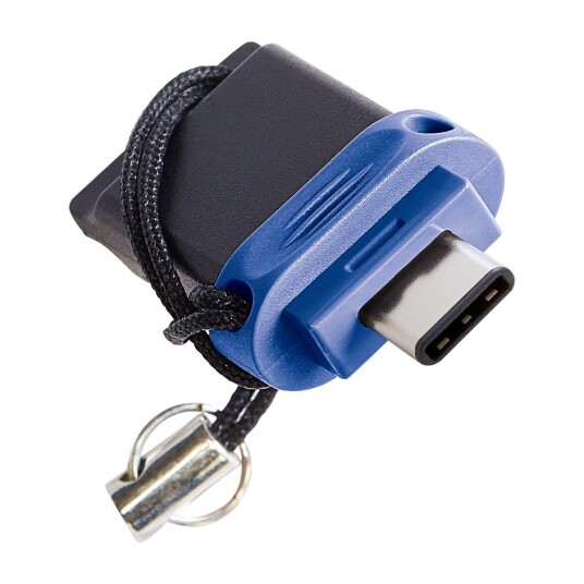 Verbatim 49966 USB-minnepenn 32 GB USB Type-A / USB Type-C 3.2 Gen 1 (3.1 Gen 1) svart blå sølv VER35124