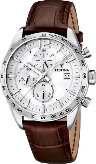 Festina Chronograph F16760/1 - Herre - 44 mm - Analog - Kvarts urverk - Mineralglas Festina Chronograph F16760/1 - Herre - 44 mm - Analog - Kvarts urverk - Mineralglas