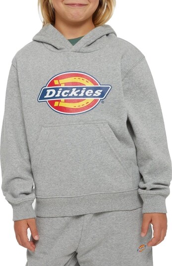 Dickies Youth Logo Hoodie Heather Gray S Dickies Youth Logo Hoodie Heather Gray S