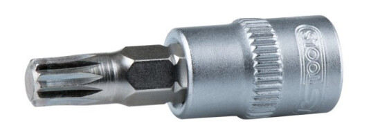 Ks Tools 911.3918, Stikkontakt, 3/8", Metrisk, 1 Hoder, M4, Kromvanadiumstål Ks Tools 911.3918, Stikkontakt, 3/8", Metrisk, 1 Hoder, M4, Kromvanadiumstål