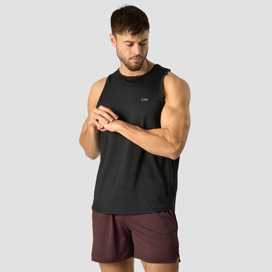 Icaniwill Stride Singlet Svart Large