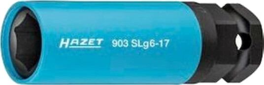 Hazet 903SLG-17 17mm Kraftpipe Metrisk 1/2" Håndverktøy Blå Hazet 903SLG-17 17mm Kraftpipe Metrisk 1/2" Håndverktøy Blå
