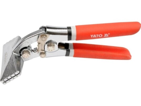 Yato Yt-5140, Crimptang, 8 Cm, 3,5 Cm, Kull Stål, Polyvinylklorid (Pvc), Stål, Pvc, Stål, Rød