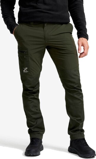 Revolutionrace Rambler Lightweight Pants Herre Rosin Green XS Turbukse & Fritidsbukse