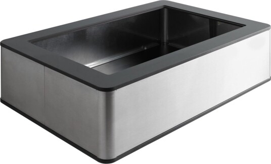 VEGA Basedel Fenton høy GN 1/1; 63x42.5x15 cm (LxBxH); Antrasitt; Rektangulær