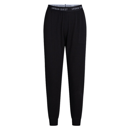 URBAN QUEST Women Bamboo Sweatpants - Black - S