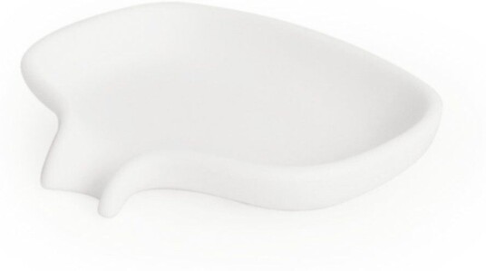 Bosign Soap Saver Flow såpefat med dreneringsrør small Hvit