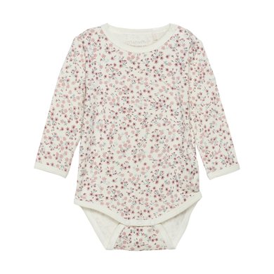 Minymo Body med lange ermer Rose Tan