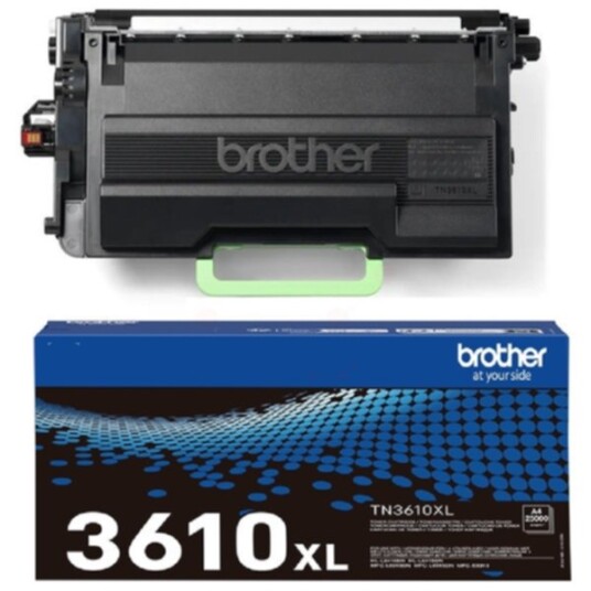 Brother TN3610XL Brother 3610 Tonerkassett svart, ultra høy kapasitet