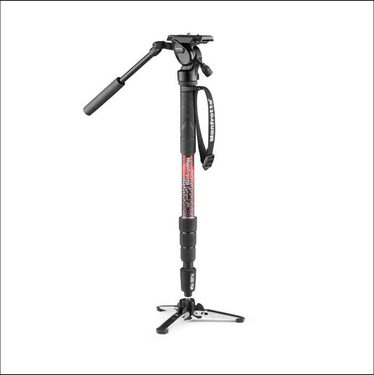 Manfrotto Element M II Videomonopod med Hurtigfeste 4-ledd