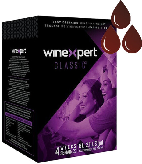 Winexpert Cabernet Sauvignon Classic vinsett for 23L rødvin Chile