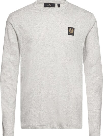 Belstaff Belstaff Long Sleeved T Shirt Sage Green OLD SILVER HEATHER M