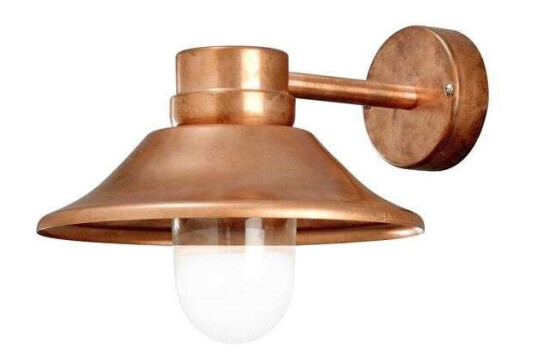 Konstsmide Vega Utendørs Vegglampe LED Kobber Konstsmide Vega Utendørs Vegglampe LED Kobber