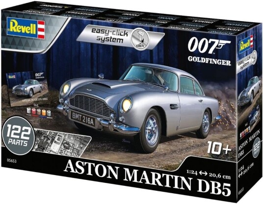 Revell 1:24 - Aston Martin DB5 Bond - Komplett