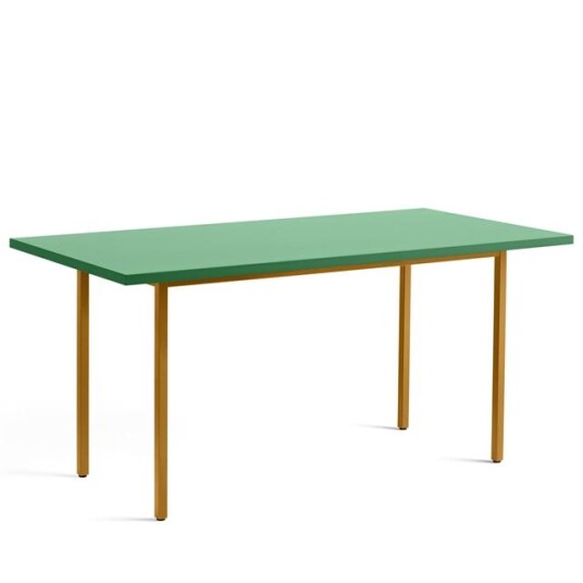 HAY Tofarget Spisebord L160 Oker/Grønn Mint HAY Tofarget Spisebord L160 Oker/Grønn Mint