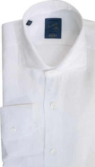 Barba Napoli Herre Skjorter Hvit 3XL, Barba Napoli Herre Skjorter Hvit 3XL,