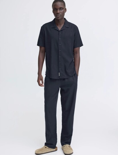 Blend Bhmalvin Linen Easy P Navy L x 32