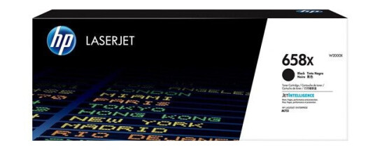 HP 658X / W2000X Black Toner - Laser toner Svart HP 658X / W2000X Black Toner - Laser toner Svart