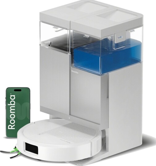 iRobot Roomba Combo 415 Robotstøvsuger 20 000 Pa Hvit med Autowash Dock iRobot Roomba Combo 415 Robotstøvsuger 20 000 Pa Hvit med Autowash Dock
