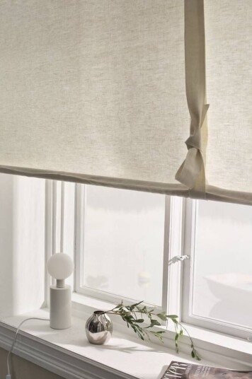 Jotex ELI roll up-gardin Naturhvit 1708781-03-100 1708781-03-120