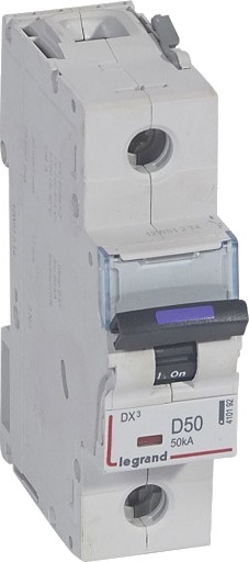 Legrand DX3 MCB automatsikring D50 1P 1M 50kA