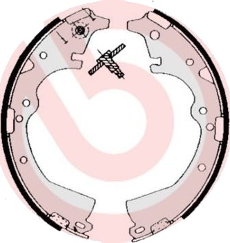 Bremsesko sett BREMBO S 83 511