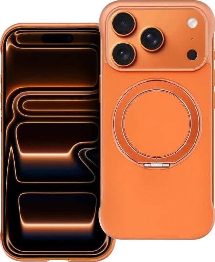 OEM Edge Free MagSafe deksel for iPhone 17 Pro Max Cosmic Orange