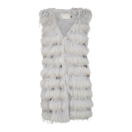 Natures Collection Vigga vest Sølvgrå M/L