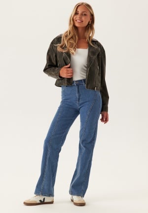 Dr. Denim Moxy Straight Curve  V47 Vale Sky Plain S/32