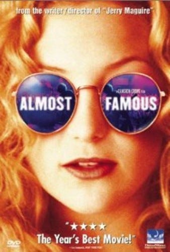 Almost Famous DVD Almost Famous DVD