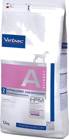 Virbac Tørrfôr Veterinary Allergy Hpm A2 For Hund 12 kg Virbac Tørrfôr Veterinary Allergy Hpm A2 For Hund 12 kg